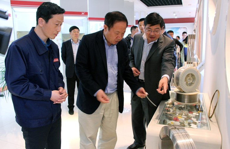 江蘇省產業技術研究院副院長李世收一行蒞臨我司參觀指導